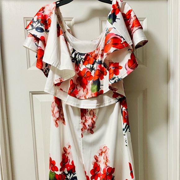 Ladies Floral Midi Sundress - Picture 2 of 6